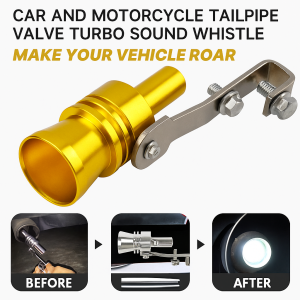Turbo Horn Car Motorcycle Exhaust Sound Whistle Accessories