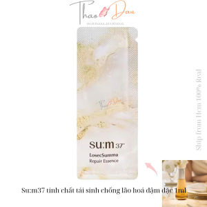 New 10Gói Tinh Chất Vàng Nâng Cơ Su:m37 Losec Summa REPAIR ESSENCE Chống Lão Hóa Mẫu Mới 1ml