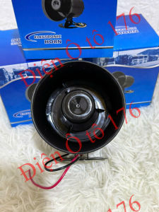 Còi hú còi xi nhan vỏ xanh gắn ô tô xe tải. Điện 12v và 24v dùng chung (giá 1 chiếc)