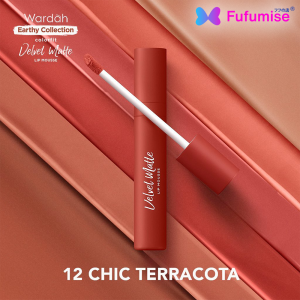 WARDAH Colorfit Velvet Matte Lip Mousse | Lipstik cair dengan tekstur mousse 4 gram (BPOM)