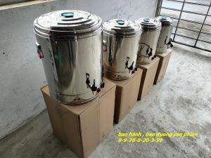 Nồi mâm nhiệt đặt bàn 55l nấu phở nấu nước có Điều khiển nhiệt độ: 30-110 độ C