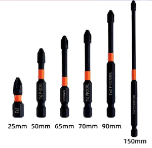 Mata Bor Obeng Set 6pcs Magnet Bit Set PH2 Bahan Berkualitas Tinggi Screwdriver Magnetic Head