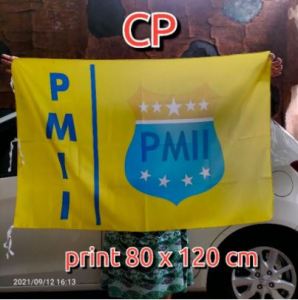Bendera PMII Pergerakan Mahasiswa Islam Indonesia Rumbai