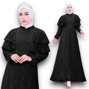 GAMIS MAHARANI / BRUKAT MEWAH / BAJU LEBARAN / GAUN PESTA / PAKAIAN WANITA / BUSANA MUSLIM