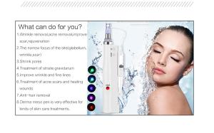 220V Hydra Injector Portable Water Mesotherapy Derma pen injection Facial Treatment Freckle Removal