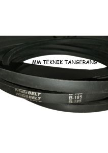 Vanbelt B185 Tali Ban Kipas Bando Mbi Mitsuboshi VPower Van Fan Belt B 185 V- V Pan Panbelt Fanbelt B-185