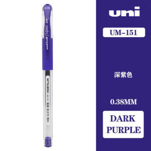15 Colors UNI 0.38mm Color Gel Pen Uniball Signature Ballpoint Pen UM-151 Extremely Fine  Stationery for Students Back To School