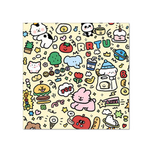 Cat Restraint Blanket Cloth Self-Adhesive Multi-Function Easy to Use Machine Washable for Grooming Feeding Medical Care 1 Pack