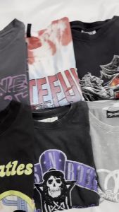 Cotton On Band Tee Authentic Branded Overruns ACDC Nirvana Metallica Beatles Vintage Shirt Graphic .C