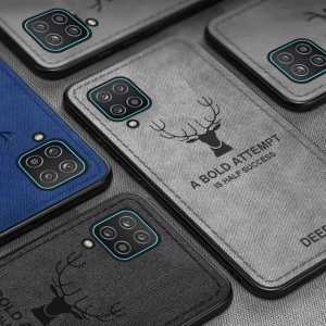 Promo Case Samsung Galaxy M32 2021 SoftCase Deer Cloth Jeans Canvas Slim Armor back Cover