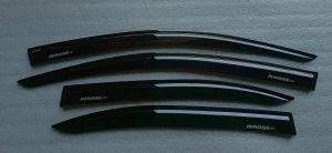 Mitsubishi MIRAGE G4 Rain Visor 2013 - 2025 Mitsubishi Car Accessories Mitsubishi MIRAGE G4 Car Accessories Exterior car accessories 4pcs of Acrylic Smoke Tinted window deflector Rain Guard Rain gutter OEM Rain visor for Mitsubishi MIRAGE G4