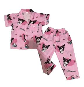 Piyama Anak Karakter Kuromi Viral Trending Usia 1-10 tahun
