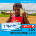 HELP! Donate 4,000 Water Purification Tablets  to children - UNICEF Malaysia. 