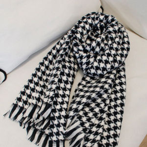 Khăn quàng cổ nam nữ chất liệu len mịn kẻ caro nhiều màu kích thước 70x190cm hàng loại đẹp Lemi Accessories