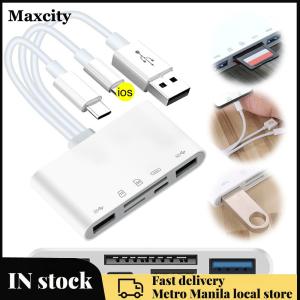 5-In-3 SD Card Reader USB3.0 Flash Drive OTG Adapters No APP Requires Multi Smart Card Readers For iPhone PC Accessories