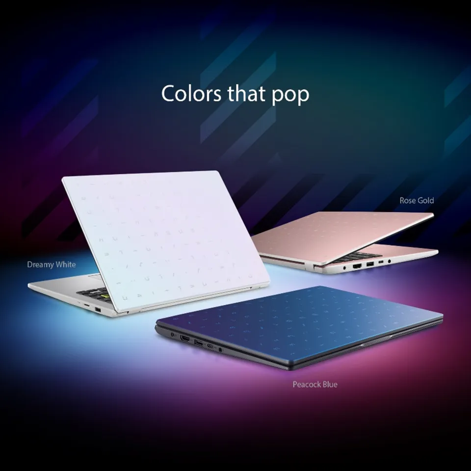 Asus E410M-ABV1228TS Dreamy White Laptop Intel Celeron N4020