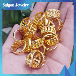 Nhẫn nữ mạ vàng 18k đan chéo thời trang phong cách model mới nhất- Giúp chị em xinh đẹp hơn