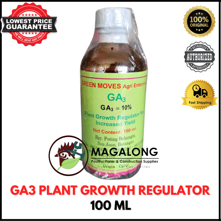 GA3 = 10 PLANT GROWTH REGULATOR FOR INCREASED YIELD 100 ML PLANT GROWTH ENHANCER Lazada PH