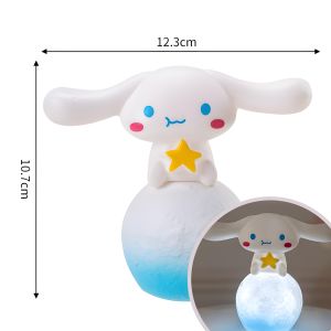 Sanrio Lampu Malam Anime / Kuromi Lampu LED Kamar Tidur Dekorasi FHLC
