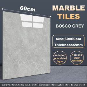 🔥60X60CM🔥 Marble Tiles Self Adhesive PVC Floor Sticker Marble Vinyl Flooring Self Adhesive 地板贴