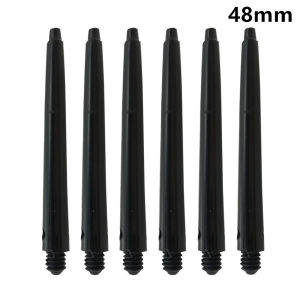 30pcs Nylon Darts Pin Shaft 2BA48mm White Black Dart accessories