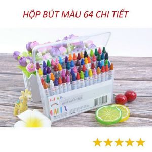HỘP BÚT SÁP MÀU 64 CHI TIẾT/ HỘP 64 CÂY BÚT SÁP MÀU CHO BÉ/ HỘP MÀU 64 CÂY CHO BÉ YÊUAN TOÀN KHÔNG ĐỘC HẠI