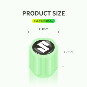 4Pcs Luminous Car Tire Valve Caps Wheel Hub Glowing Cover For Suzuki ERTIGA Swift XL7 SX4 Jimy vitara Car Accessories