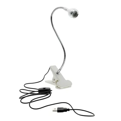 LED USB โคมไฟอ่านหนังสือตั้งโต๊ะท่อโลหะ Light ปกป้องดวงตาโคมไฟโต๊ะข้างเตียงไฟกลางคืนของขวัญ