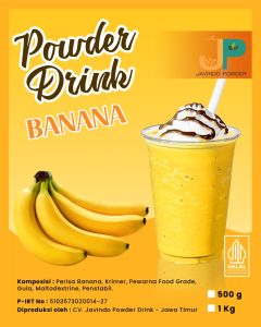 Bubuk Minuman Banana