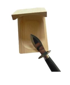 【LocaL Shipping】Vogvigo 2pcs Stainless Steel Oyster Cutter Wooden Handguards Shell Oyster Opening Tool Oyster Cutter Seafood Shell Shucking Opener