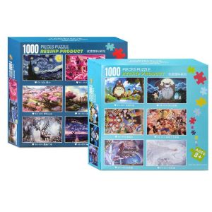 Tranh Ghép Hình 1000 Mảnh Nhựa/Jigsaw Puzzle 1000 Xếp Hình Cho Bé Từ 7 Tuổi/Tranh Ghép Nhiều Chủ Đề