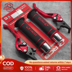3in1 Set RCB HG55 Original Handgrip with CNC Handlebar Jalu & Brake Handle for Nmax Aerox PCX ADV Vario All Motorcycles