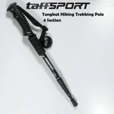 TaffSPORT Tongkat Hiking Trekking Pole Telescopic 4 Section - E4103