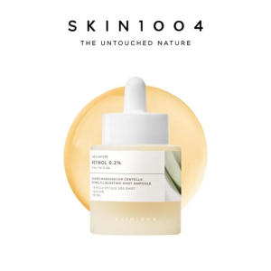 SKIN1004 Madagascar Centella Retinol 0.2% Boosting Shot Ampoule 30ml 0.2% Retinol Retinal Micro Spicule Squalane Centella Panthenol Adenosine Firming Fine Line Night Serum
