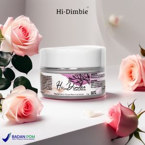 Hi Dimbie Paket Bundling Glow Up All In One Miracle Cream 15gr + Gentle Face Wash