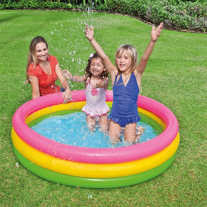 Intex Pool Inside Out LeoBea 86cm/1.14M/1.47M/1.68M/1.88M INTEX Inflatable Swimming Pool for ...