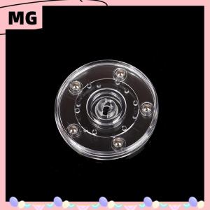 【Magical House】 [ New Hot Fashion] Bàn xoay Acrylic trong suốt 360 xoay hiển thị đứng Vòng cơ sở lười biếng đồ trang sức trang trí nội thất xoay tấm đồ nội thất phần cứng