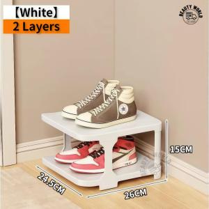 [SG Seller]DIY Shoe Storage Cabinet Multi-layer Shoes Rack Plastic Shoe Rack Plastic Shoe Storage Cabinet