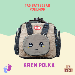Tas Bayi Besar Multifungsi Perlengkapan Bayi Pokemon