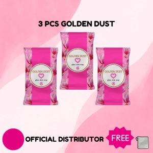 【MY Girl】6 Set/12pcs G21 COMBO SOAPS | Kojic papaya honey oatmeal | Golden Dust Soap With Freebies