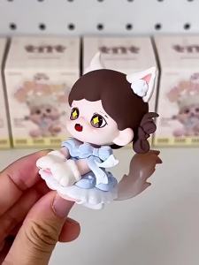 Baby Zoraa Meow Eat Face Series Figures blind collection decorative gift toy