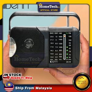 DENN DR-378 AC/DC Portable Radio AC Battery Operated Radio Mini Radio for Old Folk (FM/AW/SW Version)
