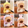 BEIBEI Cosplay Capybara Plush Toy Fluffy PP Cotton Capybara Plush Doll Cute Collection Capybara Change Suit Doll Home Decor. 