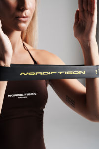 Nordic Tigon Resistance Bands Set - Yoga Pilates & Strength Training Workout Bands (3pcs)