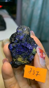 Khoáng vật Azurrite thiền định vũ trụ cực cao năng lượng 737