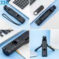 JJC TP-C1 Vlog Shooting Grip Camera Mini Tripod with Bluetooth Wireless Remote Control for Canon R100 R50 R8 R6 Mark II M50 Mark II EOS RP R10 R7 R6 R5 R G7X Mark II 6D Mark II M200 M6 Mark II 850D  PowerShot V10 G5X Mark II, Replace Canon BR-E1. 