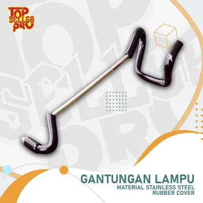 Gantungan Lampu Tiang Flysheet Jemuran Outdoor Camping Kemah Gunung