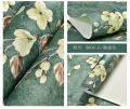 【1/3/5/10M】Self Adhesive Wallpaper Sticker Blue/white/yellow Stripes Design home decoration Wall Stickes. 