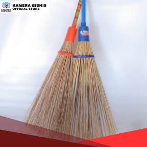 Sapu lidi taman harga termurah sapu taman gagang kayu panjang sapu lidi halaman