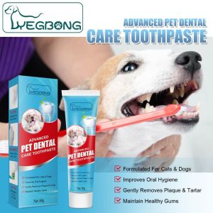NOBLELUX Fresh Breath Pet Toothpaste Edible Remove Bad Breath Pet Supplies Oral Care Cat Dog Toothpaste Pet